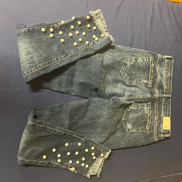 Zara basics jeans high rise size 2 - Picture 5 of 6